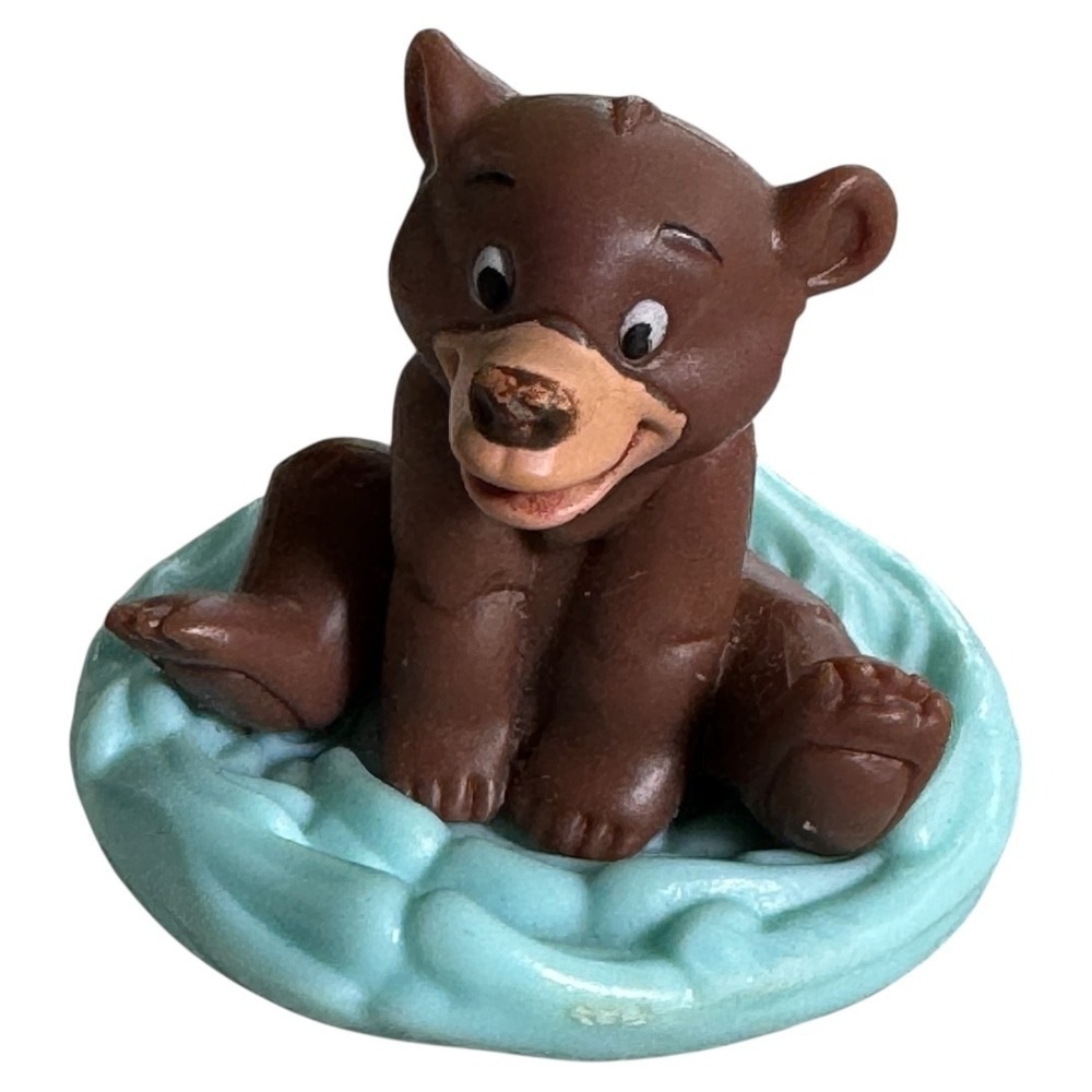 Disney Brother Bear McDonald's Happy Meal 2003 Koda Toy Water‎ Spinning Top Sled